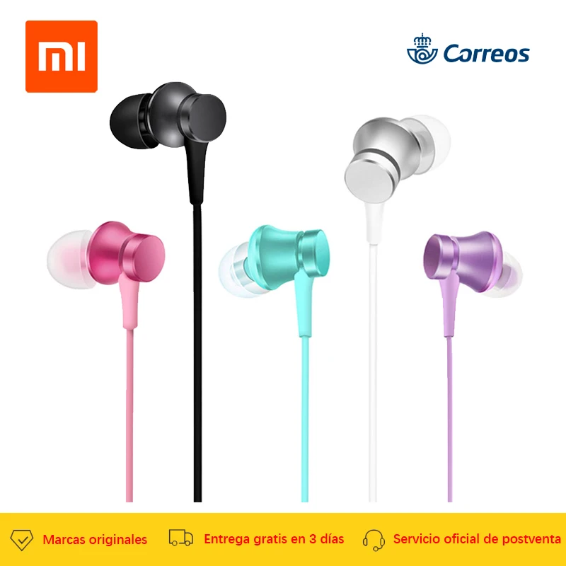 XIAOMI Piston 3 свежая Молодежная версия наушники вкладыши 5 мм Красочные оригинальные