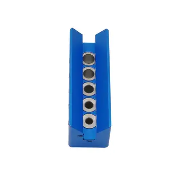 

Woodworking Straight Hole Puncher Aluminium Alloy with Blisters Log Tenon Drill D5BD