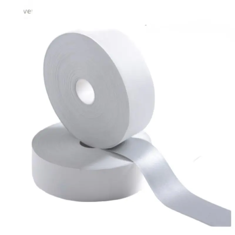 Bright Silver Flame Retardant Reflective Cloth Cotton Warning Fabric Safety Tapes | Безопасность и защита