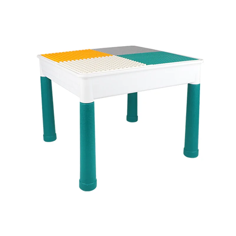

Children Building Multi-functional Study Table GIRL'S And BOY'S Assembled Toys Compatible Size Granule ji mu zhuo
