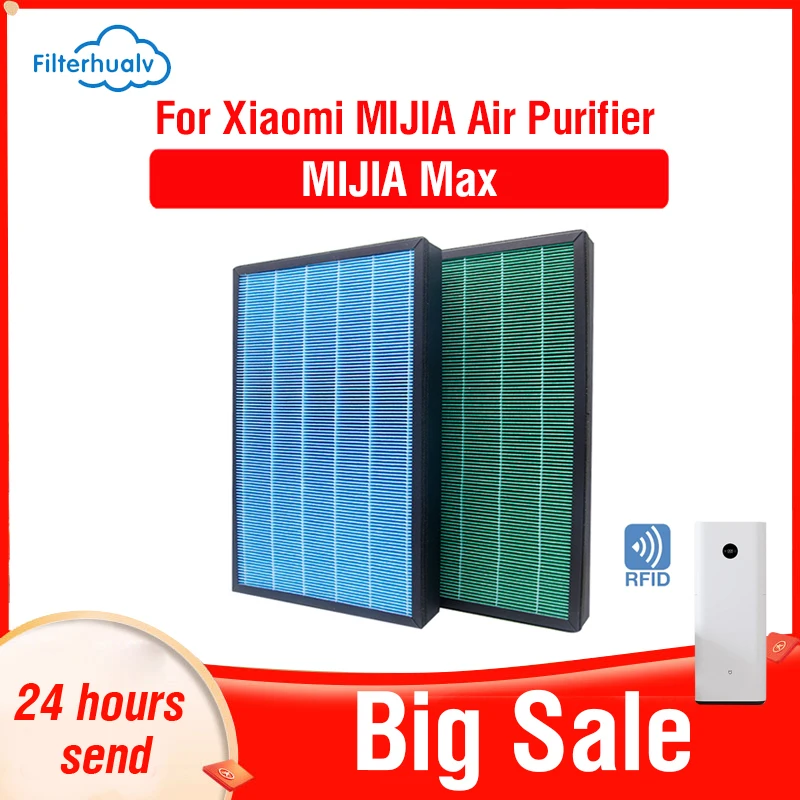 

Filterhualv Xiaomi Hepa Filter for Xiaomi Mijia Air Purifier Max Xiaomi Air Purifier Filter Formaldehyde For Xiaomi Mijia Max