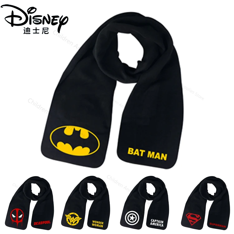 

2020 Marvel Original Men Winter Warm Scarf Christmas Children's Student Creative Fashion Warm Knit Scarf Kids Birthday Gifts