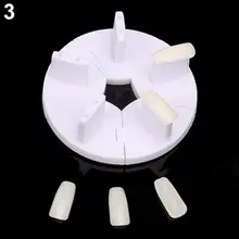 Съемный тренировочный дисплей для практики, стойка для дизайна ногтей, держатель для ложных наконечников, инструмент для маникюра, съемный инструмент для рукоделия, профессиональная многоразовая фиксация