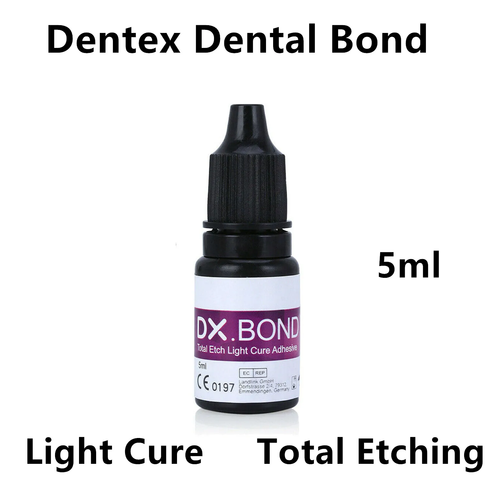 Dentystyczny wytrawiacz do wytrawiania kwasu żel Dentex Ligh-utwardzany klejem do klejenia Total Etch zęby klej