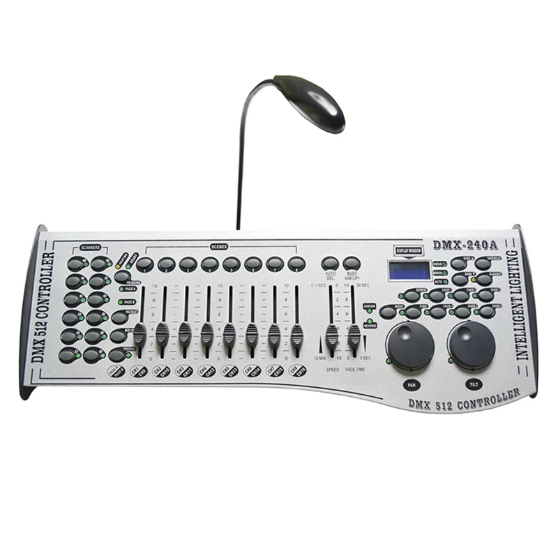 

DMX 512 управление ler 240A консоль сцсветильник щение DJ оборудование DMX 512 управление светодиодным освещением