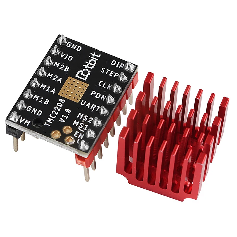 3d принтер TMC2208 Драйвер шагового двигателя+ Встроенный зачистки x5PCS 256 отдел