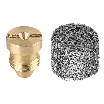 

1.1mm High Pressure Bubbler Copper Nozzle with Stainless Steel Filter for Washing Foamaster Gun Foam Sprayer Foam Blaster Cannon