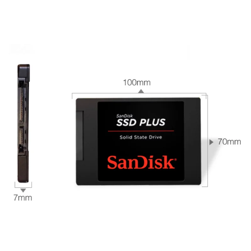 Sandisk SSD 1 ТБ 480GB Внутренний твердотельный жесткий диск SATA III 2," HDD SSD 120 GB/240 GB/480 GB/1 ТБ Sata 3 лэптоп ноутбуки