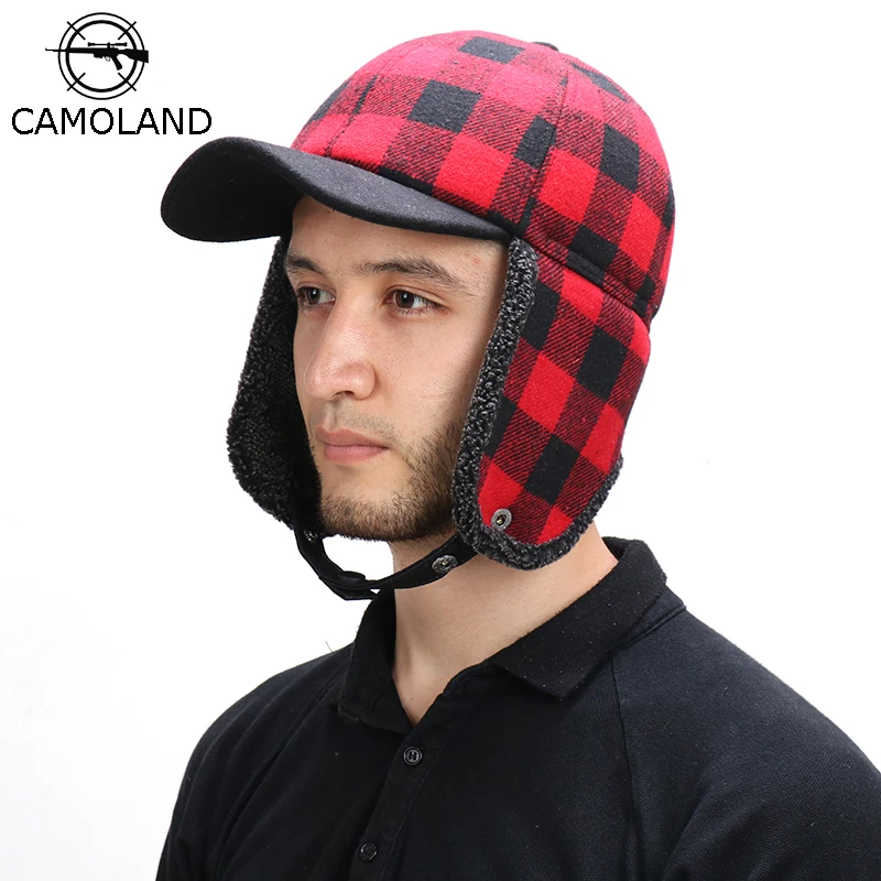 Camoland Classic Plaid Winter Bomber 