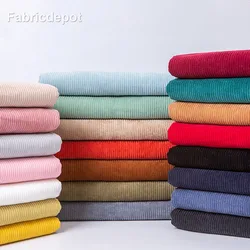 Corduroy Fabric Solid Color Sofa Cover Autumn Striped Children Clothes Pants Velvet Fabric By Half Meter