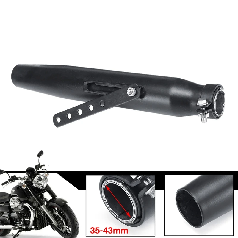 Мотоцикл Универсальный глушитель выхлопной трубы для Harley для ATV 35-43 мм