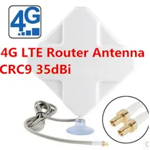 LTE 4G панельная антенна 4g Крытый wifi маршрутизатор CRC9 4G антенна 35dBi