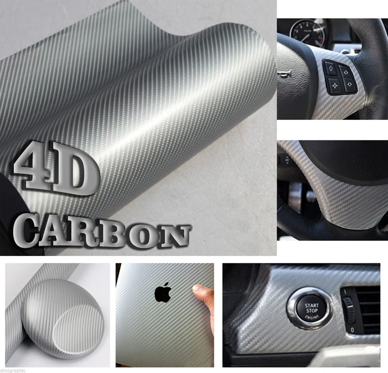 4D carbon fiber vinyl wrap-2