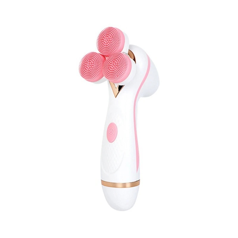 

Facial Cleaning Brush - Facial Brush, Electric Face Washer Pore Cleaner Multi-Function Rotary Silicone Cleansing Instrument for