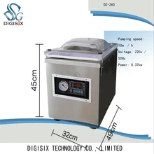 DZ-260 мини-пылесос для стола упаковочная машина вакуумная машина для пищевых продуктов однокамерная вакуумная машина