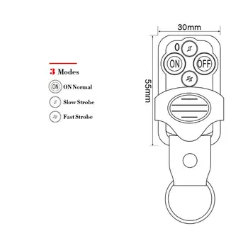 

Work Light Bar Wireless Remote Controller SUV 1* Car Truck Strobe Switch