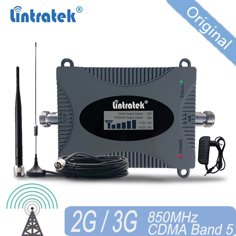 CDMA Ретранслятор Сигнала GSM 850 МГц 2G 3G 4G UMTS Стандартный усилитель сигнала сотового