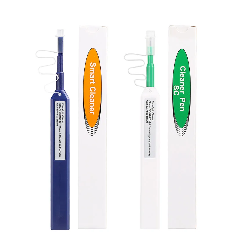 [100 New] 2pcs One Click Cleaning Pen Fiber Cleaner 1.25mm Lc 2.5mm Sc
