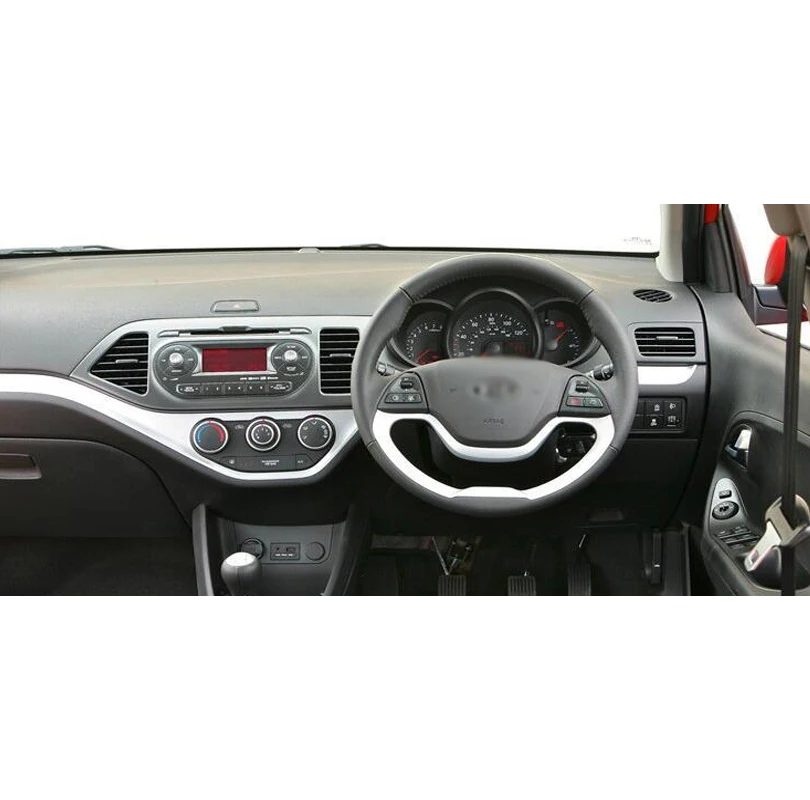 Top SINOSMART 2.5D IPS/QLED Screen 1G/2G Car Navigation GPS Player for Kia Picanto Morning 2011-2014 32EQ DSP, 4G RAM Optional 4