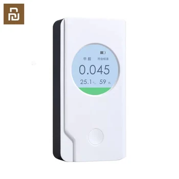 

Youpin Miaomiaoce Formaldehyde Detector Measure Testing Instrument Rechargeable Temperature Humidity Display Smart Air Detector