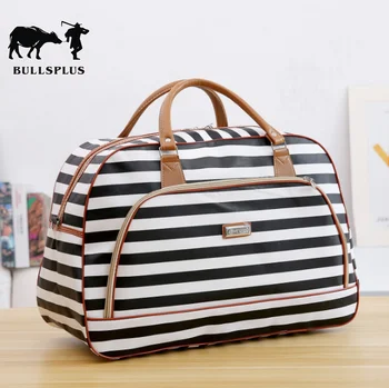 

Portable travel bag luggage bag PU gift bag size bag waterproof short-term travel shoulder bag weekend bag duffle bag