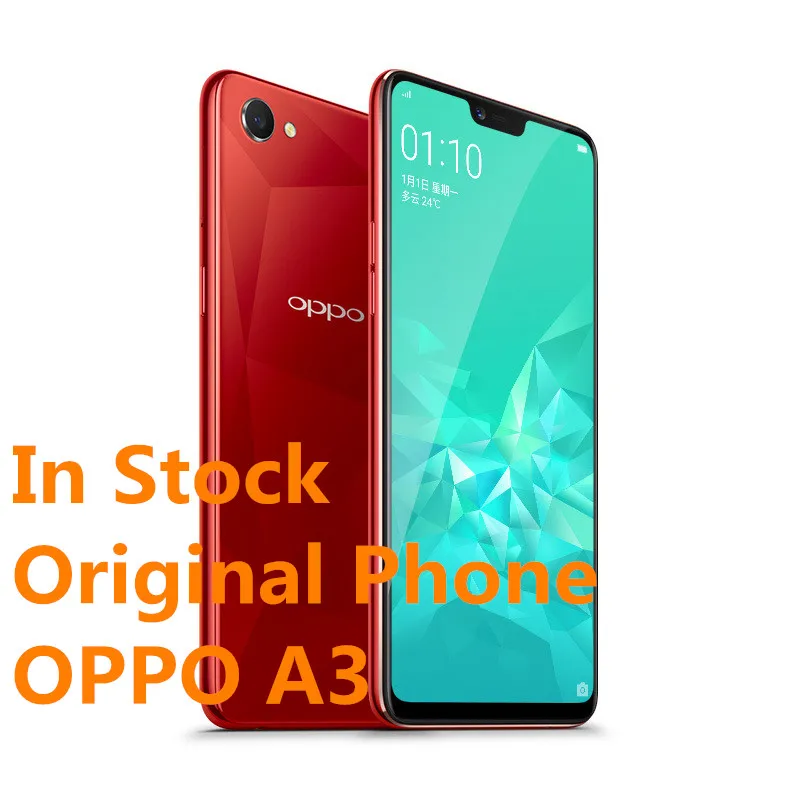 Мобильный телефон Oppo A3 4G LTE 4 Гб ОЗУ 128 Гб ПЗУ MTK6771 Восьмиядерный Android 8,1 6," ips 2280x1080 16,0 Мп
