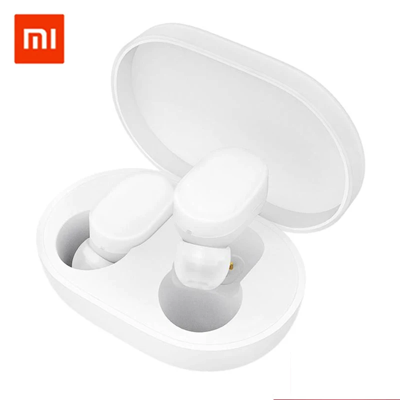 Беспроводные наушники xiaomi airdots Redmi TWS голосовое управление Bluetooth 5 0 шумоподавление