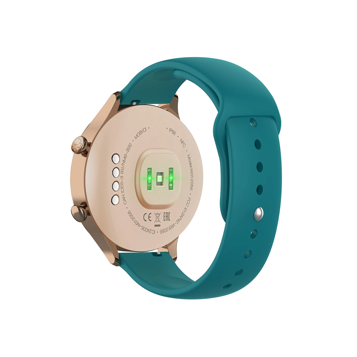 Для Ticwatch C2 версия розового золота ремешок SLR пряжка силиконовый браслет 18 мм для NOKIA сталь HR 36 мм для huawei браслет S1