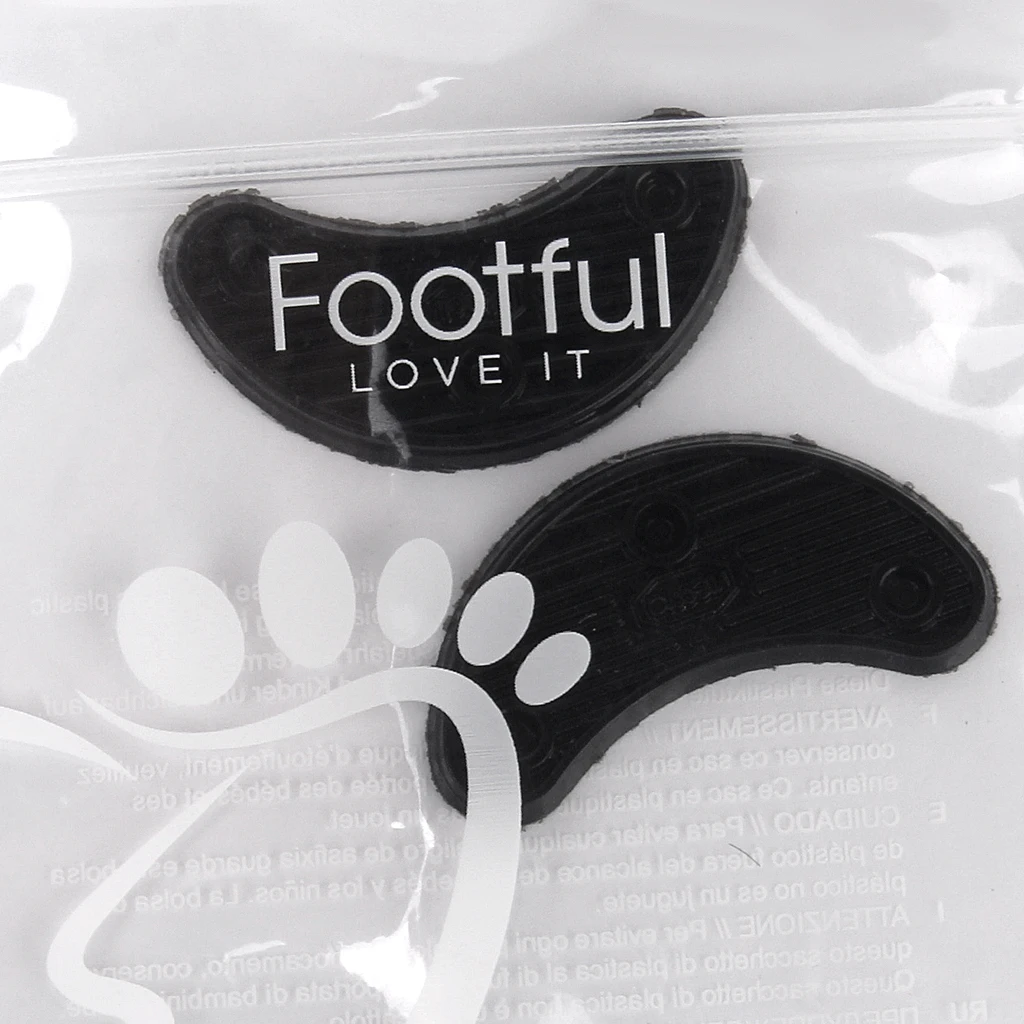 4 Pairs of Rubber Shoes Boots Nonslip Sole Heel Repair Pad Guard Plate Tap Mat,Anti-slip