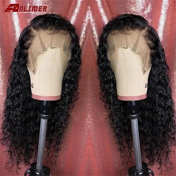 

Anlimer Lace Front Human Hair Wigs For Black Women Water Wave Human Hair Wig Brazilian Remy Hair Wig Preplucked