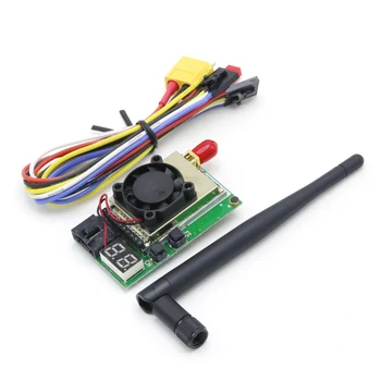 

5.8G 32CH FPV Wireless Transmitter 1500mW Big Power Transmitting TX with Cooling fan For Quadcopter Fixed Wing Parts TS3215