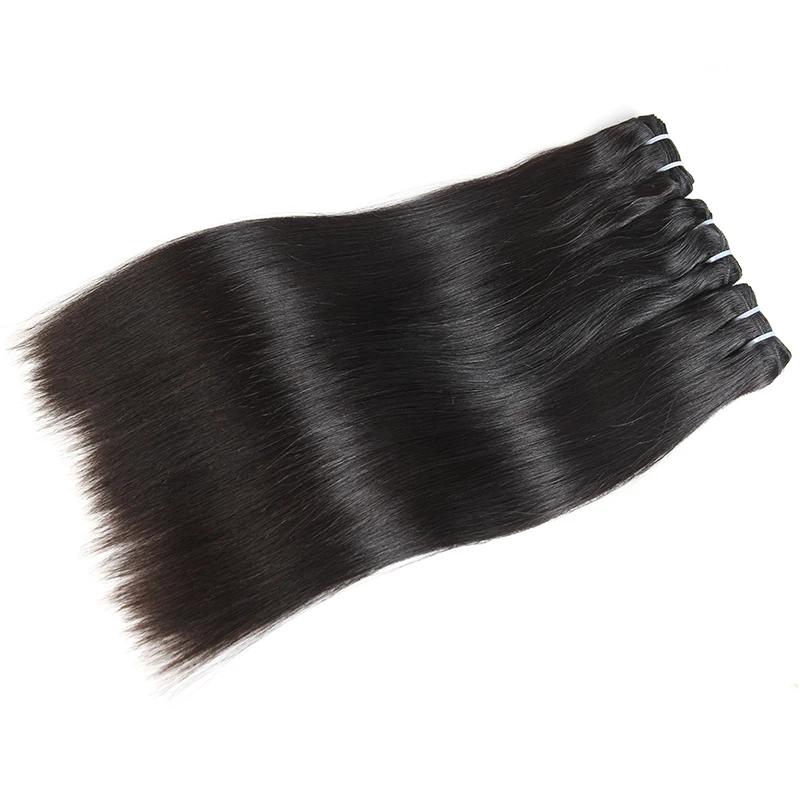 Ali queen hair Products 10A прямые девственные бразильские волосы пряди блонд 613/натуральный черный/1b-613 натуральные кудрявые пучки волос