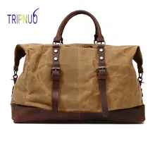 Холщовая Мужская Дорожная сумка для переноски багажа, водонепроницаемая и переносная холщовая дорожная сумка, большая спортивная сумка для улицы