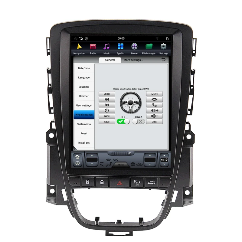 Flash Deal NAVITOPIA 10.4inch 4G+64GB Tesla Style Vertical Screen Android 8.1 Car DVD GPS Navigation for Buick Excelle XT for Opel Astra J 4