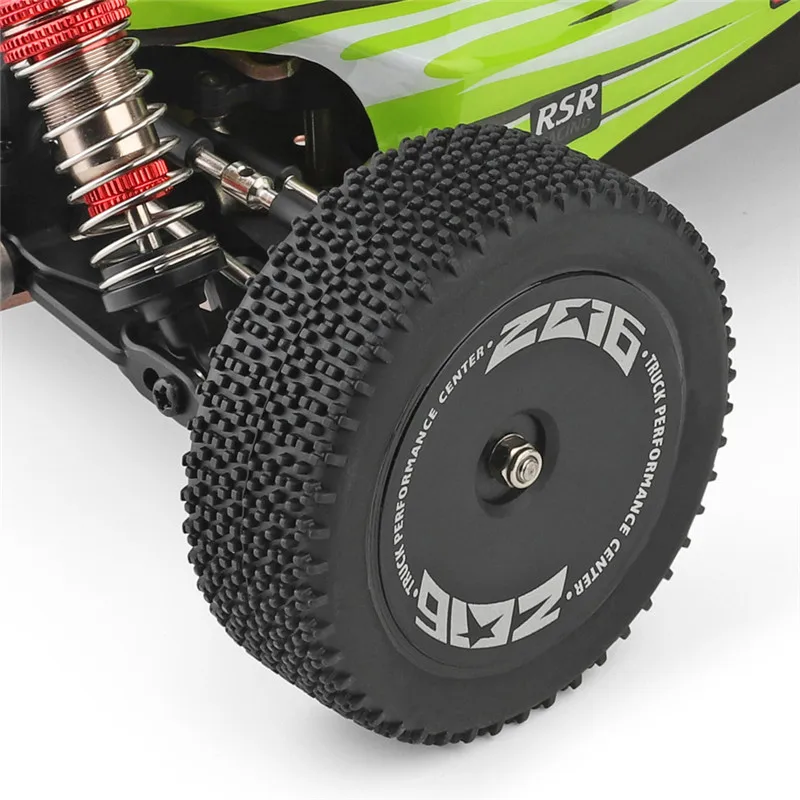 Wltoys 144001 1/14 2,4G 4WD пропорциональный Управление высокое Скорость гоночный автомобиль RC модели автомобилей до 60 км/ч, два Батарея