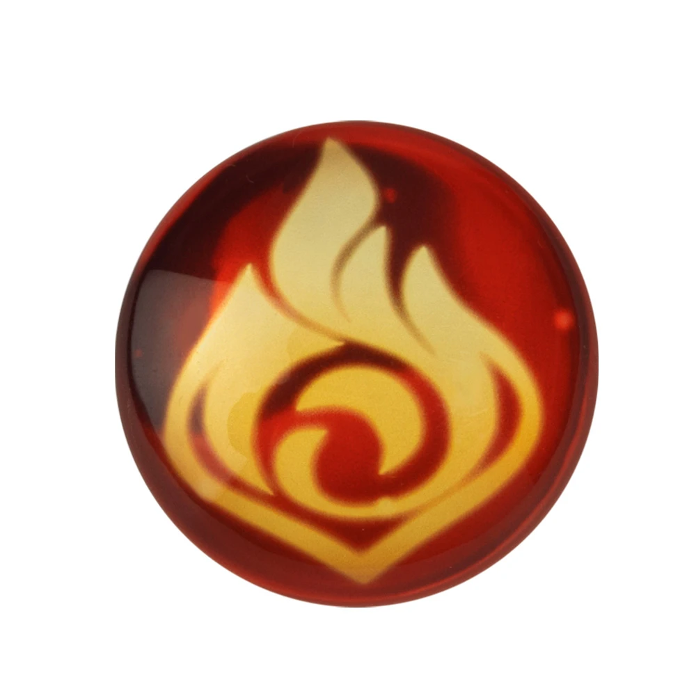 Genshin Impact Eyes Of God Badge Pin Cosplay Game Souvenir Collection Brooch Pins Accessories Props