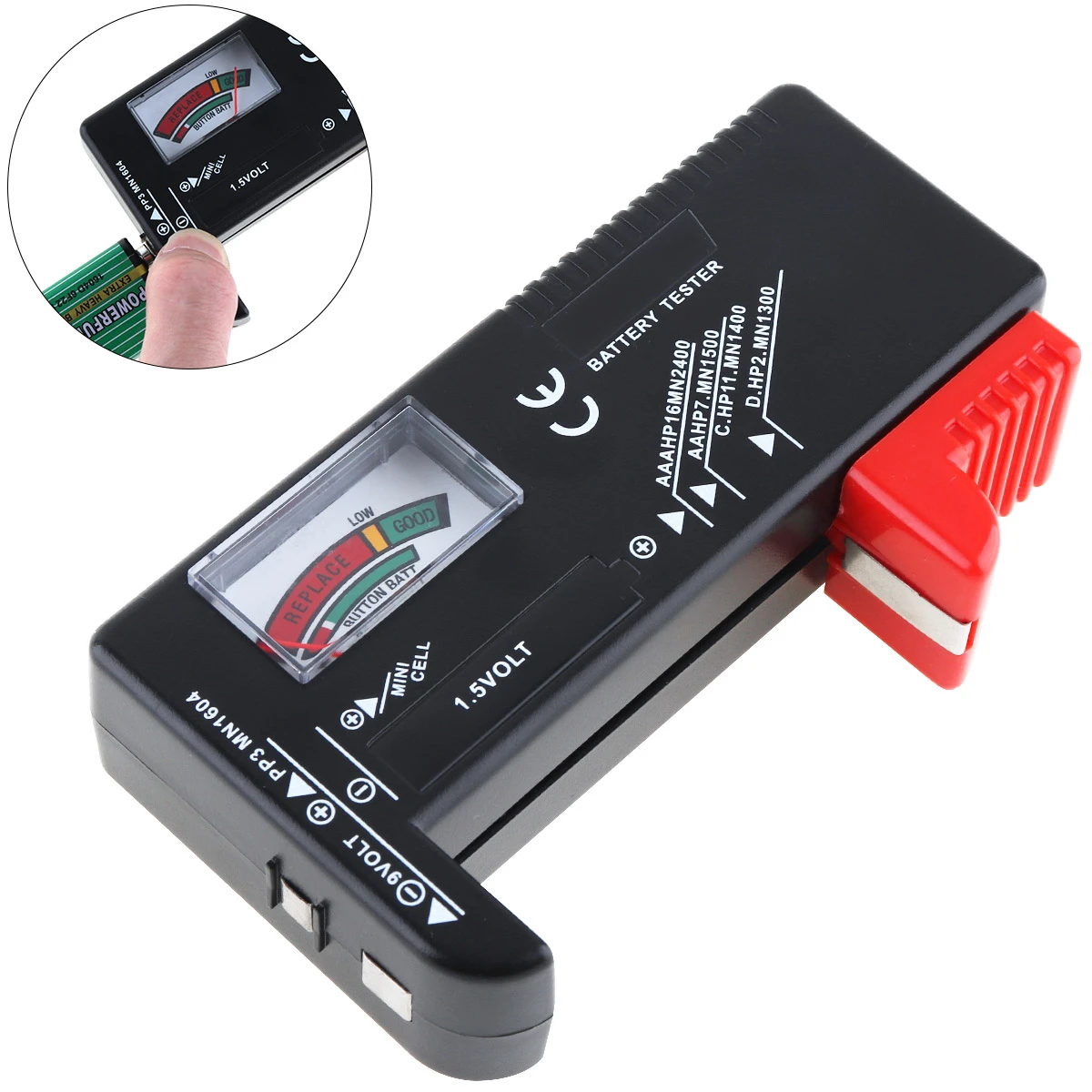 

BT-168 Mini Poin-ter Portable Battery Capacity Tester for Used To Check The Output Voltage of The Battery