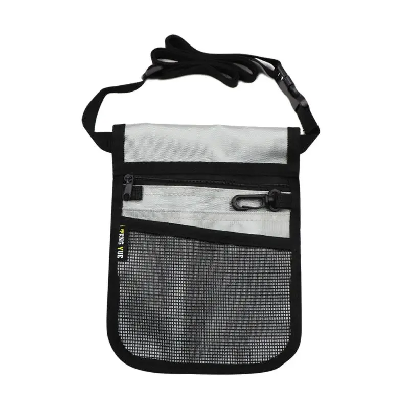 Поясная сумка-Органайзер для женщин, поясная сумка для медсестры, сумка на плечо F42A - Цвет: Серый