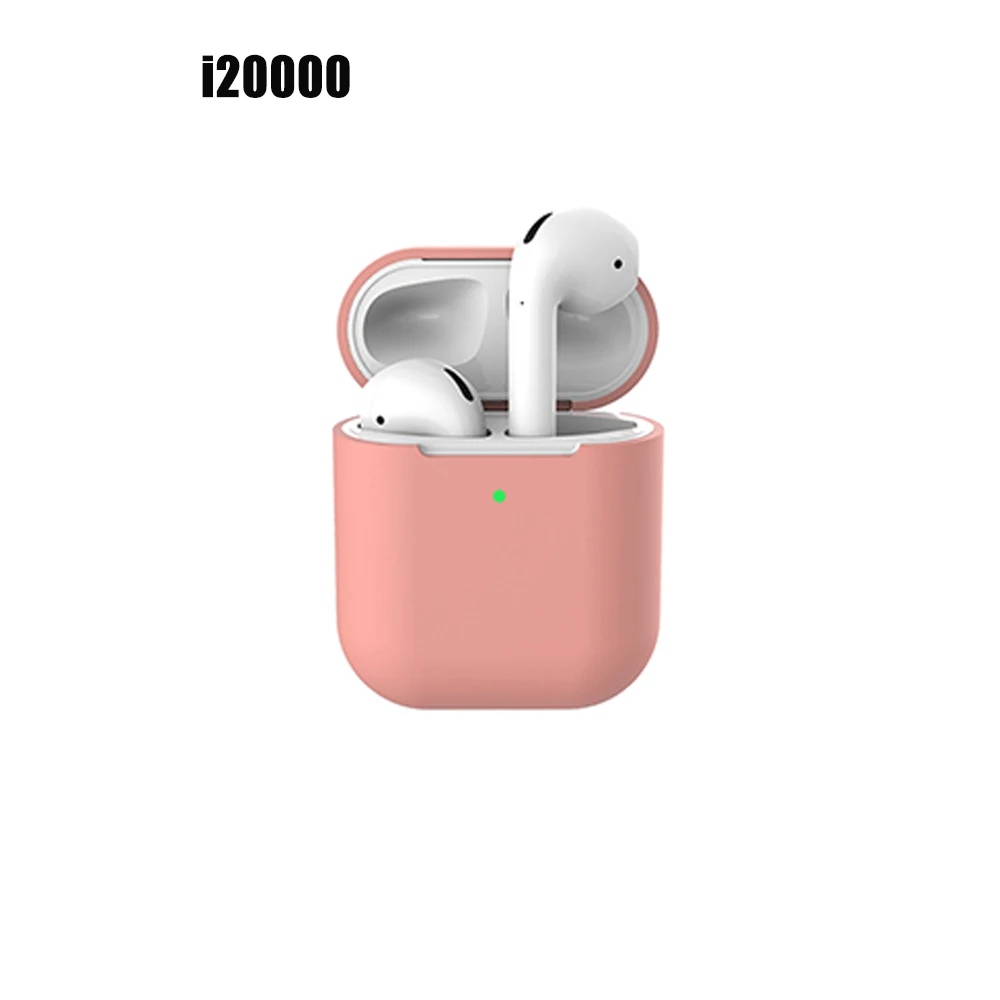 i20000 with pink I200000/i20000 Tws Наушники Беспроводные Bluetooth 5,0 наушники мини наушники с микрофоном зарядная коробка спортивная Гарнитура для смартфонов - Цвет: i20000 with pink