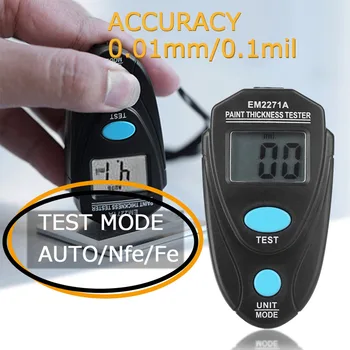 

Mini Automobile Thickness Gauging LCD Digital Painting Thickness Meter Car Coating Thickness Gauge Tester Measure Tool Parts