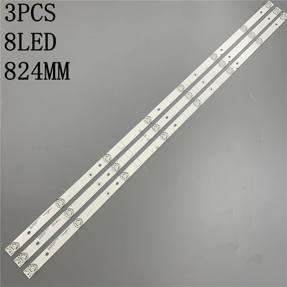 1 комплект = 3 шт. светодиодный фонарь с подсветкой для akai 43 дюймов ТВ JS D JP4310 A81EC B81EC