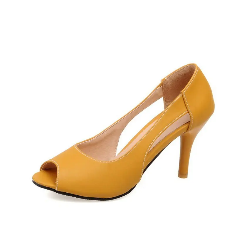 ZawsThia/милые женские летние туфли из мягкой искусственной кожи на шпильке лодочки