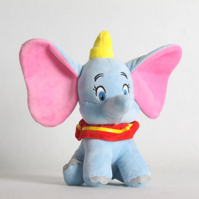 2 шт./партия милая плюшевая игрушка Dumbo кукла 15-25 см мультфильм клипсы в виде слона кулон брелок подарки для детей брелок