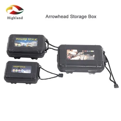 Caja de almacenamiento de puntas de flecha, accesorios de equipo de tiro con arco, herramientas de almacenamiento al aire libre, plástico Pp, antideslizante y resistente al desgaste
