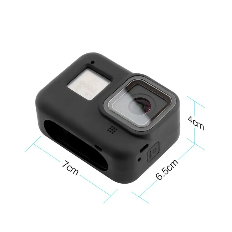 Пластиковый защитный чехол с рамкой для камеры GoPro Hero 8 Q84A