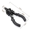 Allsome 3 in 1 Manual Ram Gun Riveting Nut Gun Riveter Reaming Gun Powerful M3-M10 Nut Kit Multi Reaming 6