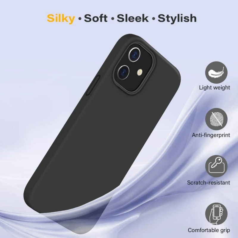 Hot Sell Liquid Silicone Case For Iphone 12 Mini