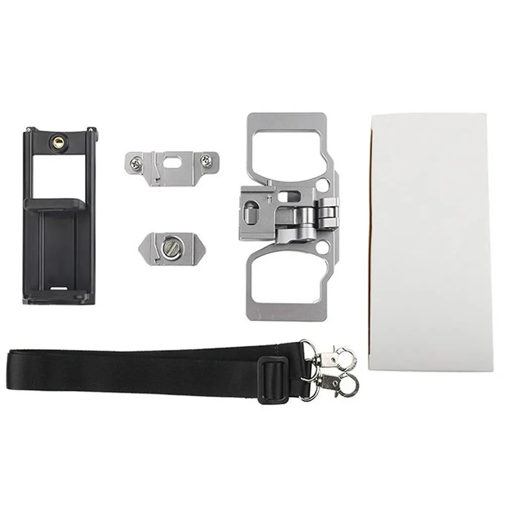 HM4829/HM4830 Дрон управление Лер металлический кронштейн комплект для Dji Mavic 2 Pro зум Дистанционное управление мобильный телефон планшет крепеж для монитора зажим - Цвет: HM4830