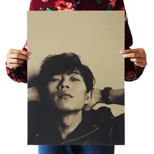 [A934] Zhao Lei 03 Ностальгический ретро плакат из крафт-бумаги экран для помещений кафе декоративная живопись