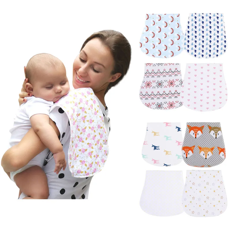 Baby Bibs Bandana Accessories Saliva Towel Feeding Cloth 100% Cotton Absorbent Fashionable